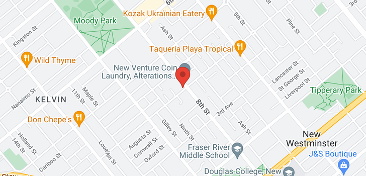 map of 604 809 FOURTH AVENUE